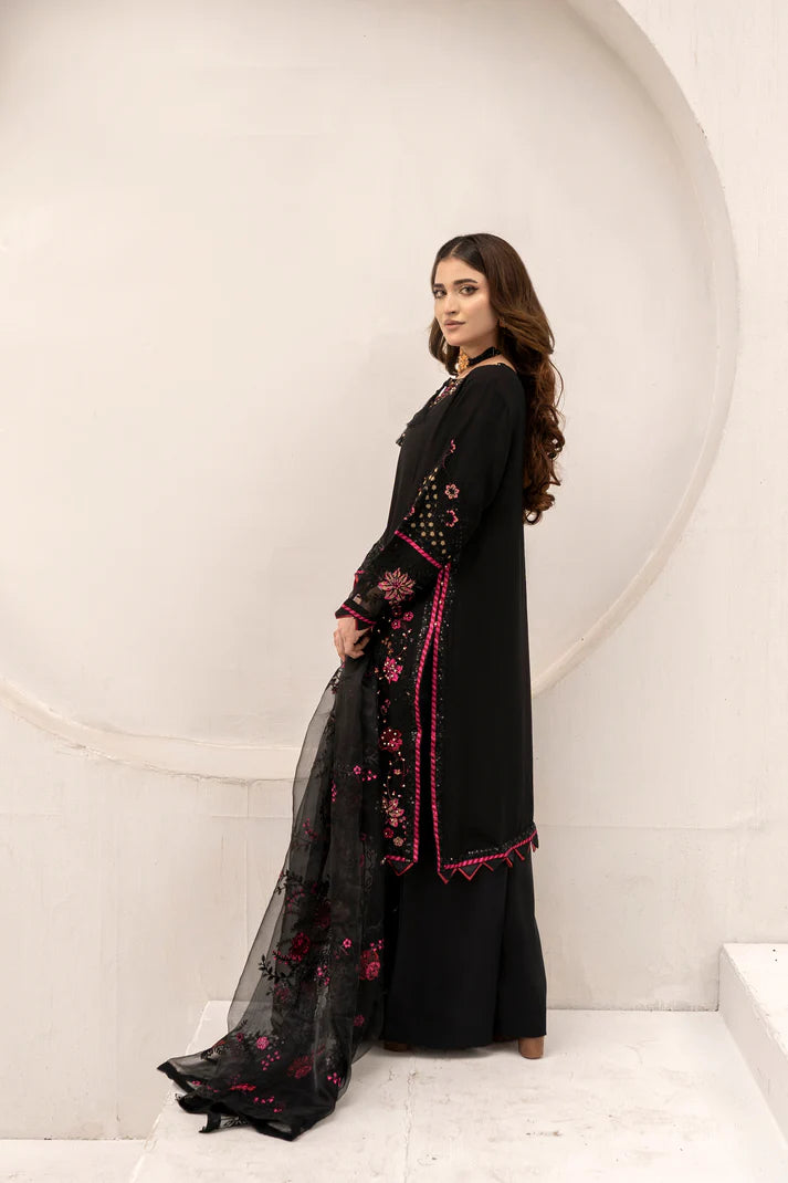 Midnight Muse - 3PCS Chiffon