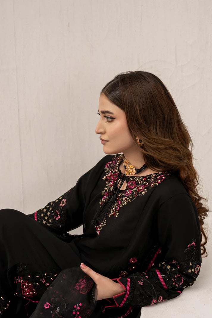 Midnight Muse - 3PCS Chiffon