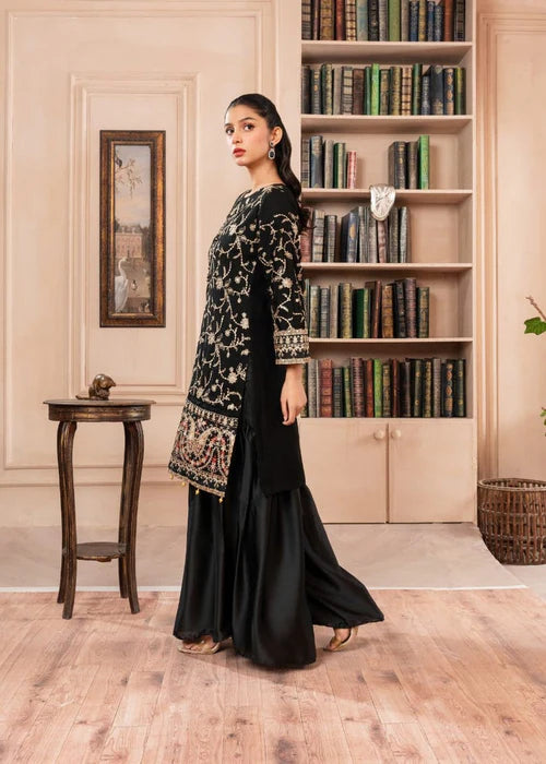 BLACK CHIFFON