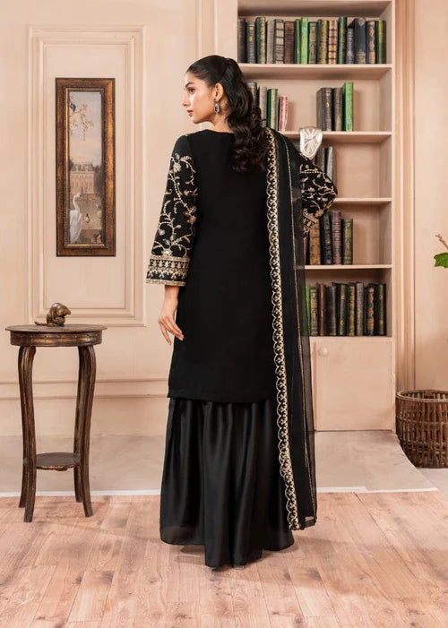 BLACK CHIFFON