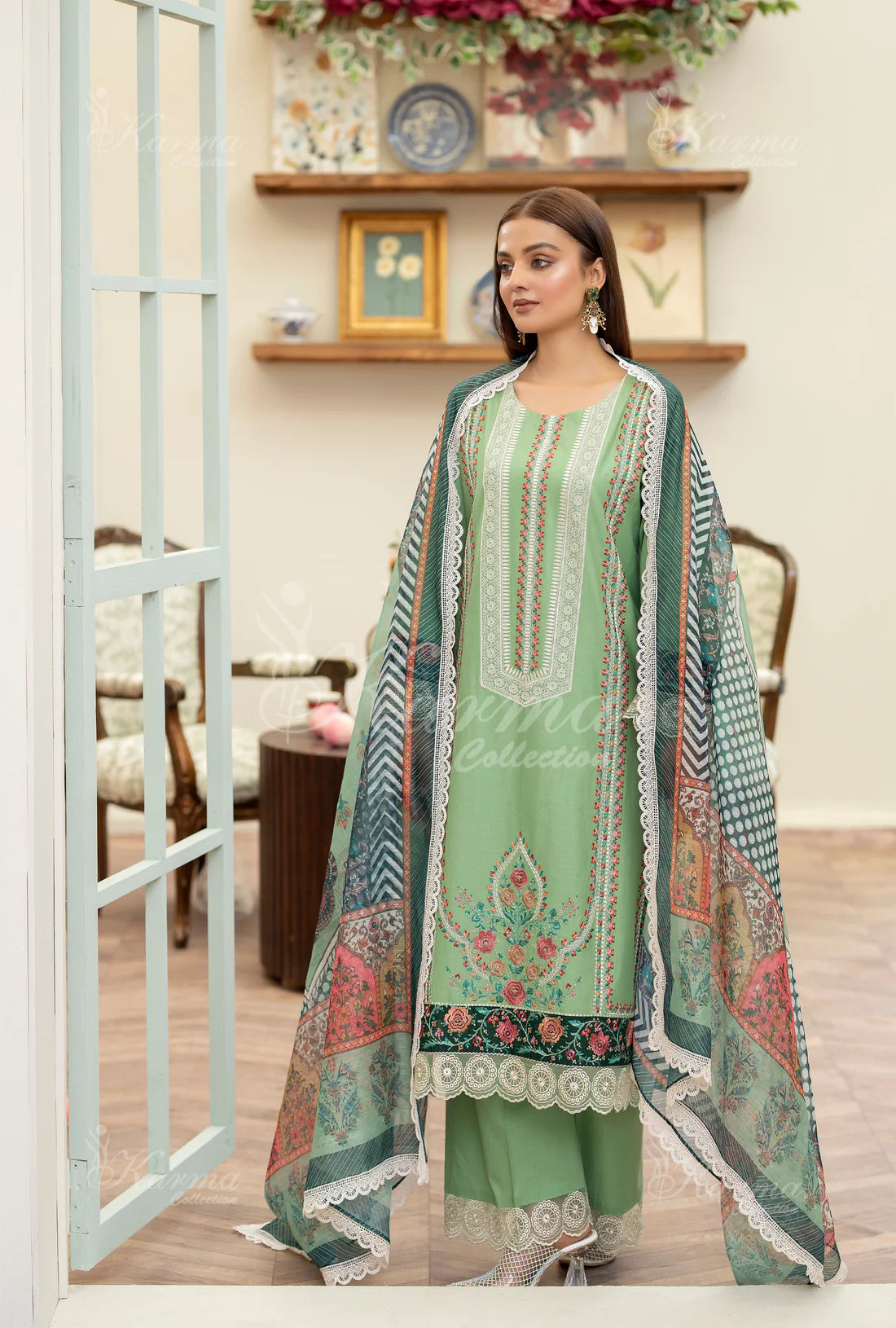 KR-1448 MINT BLUE
