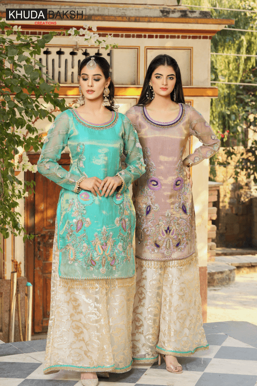 Z-221 Turquoise - KHUDA BAKSH CREATIONS