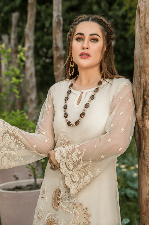 Z-240 Ivory - KHUDA BAKSH CREATIONS