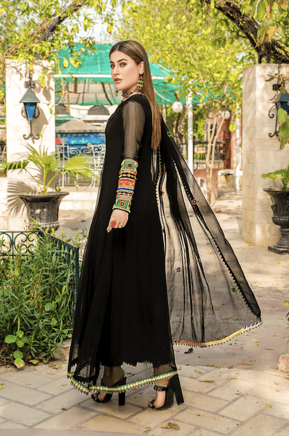 Z-245 Black - KHUDA BAKSH CREATIONS